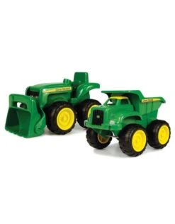 Britains 42952 - John Deere Mini Trekker En Dump Truck