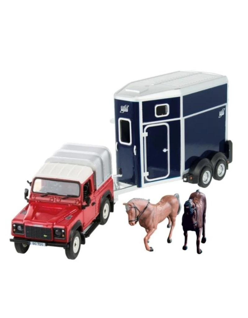 Britains 43239 - Land Rover Paardenset 1:32 1 Britains 43239 - Land Rover Paardenset 1:32