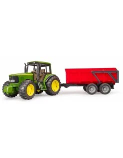 Bruder 2057 - John Deere 6920 Met Tipping Trailer -Miniatuur Speelgoed Winkel bruder bruder 2057 john deere 6920 met tipping tra 2