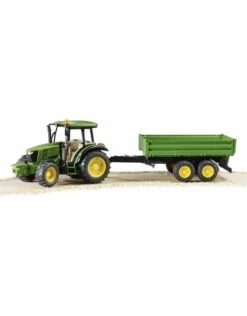 Bruder 2108 - John Deere 5115 M Met Kipper -Miniatuur Speelgoed Winkel bruder bruder 2108 john deere 5115 m met kipper 3