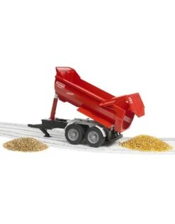 Bruder 2225 - Krampe Tandem-Halfpipe Aanhanger -Miniatuur Speelgoed Winkel bruder bruder 2225 krampe tandem halfpipe aanhange 3