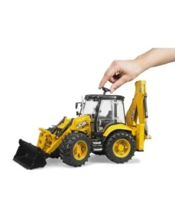 Bruder 2454 - JCB 5CX Eco Baggerlader -Miniatuur Speelgoed Winkel bruder bruder 2454 jcb 5cx eco baggerlader 3