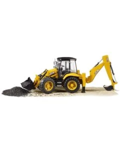 Bruder 2454 - JCB 5CX Eco Baggerlader -Miniatuur Speelgoed Winkel bruder bruder 2454 jcb 5cx eco baggerlader 5