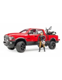 Bruder 2502 - RAM 25 Power Wagon Met Ducati Motor En Berijder 9 Bruder 2502 - RAM 25 Power Wagon Met Ducati Motor En Berijder -Miniatuur Speelgoed Winkel bruder bruder 2502 ram 25 power wagon met ducati m 4