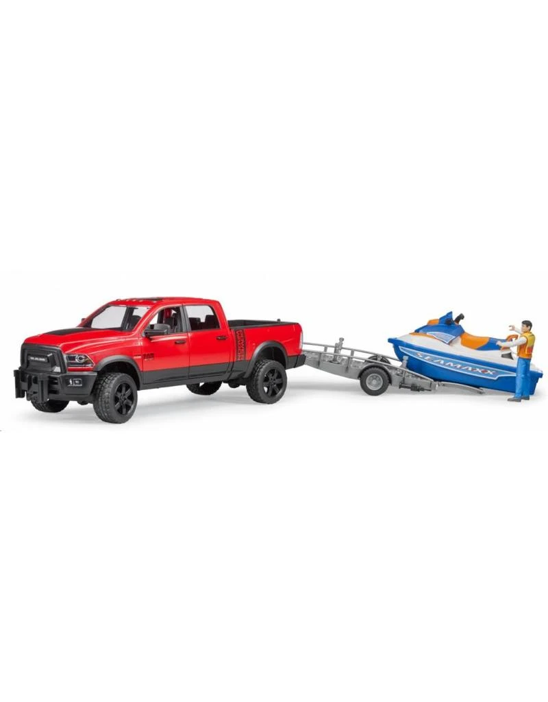 Bruder 2503 - RAM 25 Power Wagon Met Aanhanger En Waterscooter 3 Bruder 2503 - RAM 25 Power Wagon Met Aanhanger En Waterscooter - Afbeelding 3