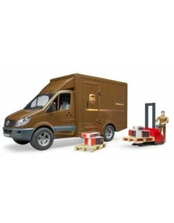 Bruder 2538 - MB Sprinter Met Chauffeur En Accessoires -Miniatuur Speelgoed Winkel bruder bruder 2538 mb sprinter met chauffeur en ac 2