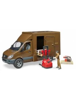Bruder 2538 - MB Sprinter Met Chauffeur En Accessoires -Miniatuur Speelgoed Winkel bruder bruder 2538 mb sprinter met chauffeur en ac 3