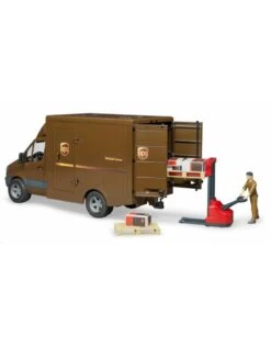 Bruder 2538 - MB Sprinter Met Chauffeur En Accessoires -Miniatuur Speelgoed Winkel bruder bruder 2538 mb sprinter met chauffeur en ac 5