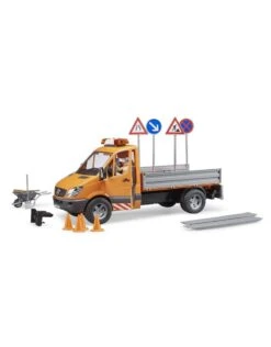 Bruder 2677 - MB Sprinter Wegwerk En Accessoires -Miniatuur Speelgoed Winkel bruder bruder 2677 mb sprinter wegwerk en accessoi 3