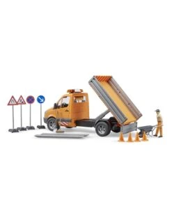 Bruder 2677 - MB Sprinter Wegwerk En Accessoires -Miniatuur Speelgoed Winkel bruder bruder 2677 mb sprinter wegwerk en accessoi 4
