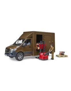 Bruder 2678 - MB Sprinter Met Chauffeur En Accessoires -Miniatuur Speelgoed Winkel bruder bruder 2678 mb sprinter met chauffeur en ac 2