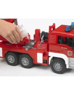 Bruder 2771 - MAN Brandweer Met Draailadder Licht En Geluid -Miniatuur Speelgoed Winkel bruder bruder 2771 man brandweer met draailadder l 3