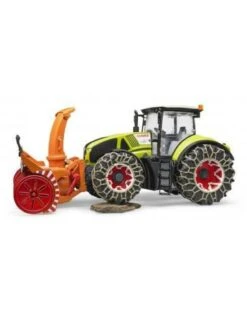 Bruder 3017 - Claas Axion Met Sneeuwblazer En Sneeuwbanden -Miniatuur Speelgoed Winkel bruder bruder 3017 claas axion met sneeuwblazer en 2