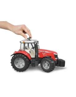 Bruder 3046 - Massey Ferguson 7600 -Miniatuur Speelgoed Winkel bruder bruder 3046 massey ferguson 7600 2