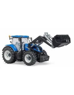Nieuwkomers -Miniatuur Speelgoed Winkel bruder bruder 3121 new holland t7315 met voorlader 1