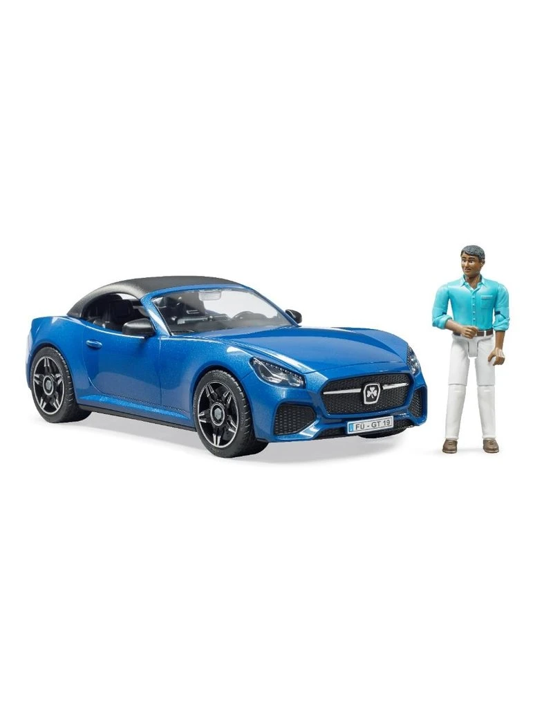 Bruder 3481 - Roadster Met Speelfiguur 1 Bruder 3481 - Roadster Met Speelfiguur