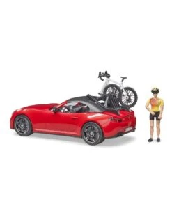 Bruder 3485 - Roadster Met Wierenner -Miniatuur Speelgoed Winkel bruder bruder 3485 roadster met wierenner 5