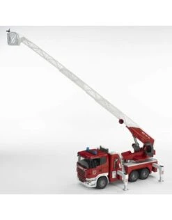 Bruder 3590 - Scania Brandweer Ladderwagen Met Waterpomp, Licht & Geluid -Miniatuur Speelgoed Winkel bruder bruder 3590 scania brandweer ladderwagen me 3
