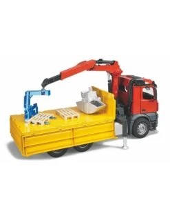 Bruder 3651 - MB Arocs Kiepwagen Met Kraan -Miniatuur Speelgoed Winkel bruder bruder 3651 mb arocs kiepwagen met kraan 2