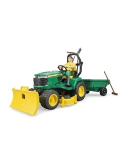 Bruder 62104 - John Deere Zitmaaier Met Accessoires 11 Bruder 62104 - John Deere Zitmaaier Met Accessoires -Miniatuur Speelgoed Winkel bruder bruder 62104 john deere zitmaaier met acces 3
