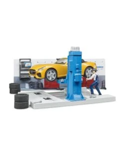 Bruder 62110 - Autowerkplaats -Miniatuur Speelgoed Winkel bruder bruder 62110 autowerkplaats 5