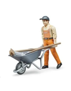 Bruder 62130 - Figurenset Weg-/ Gemeentewerker Met Accessoires -Miniatuur Speelgoed Winkel bruder bruder 62130 figurenset weg gemeentewerker 2