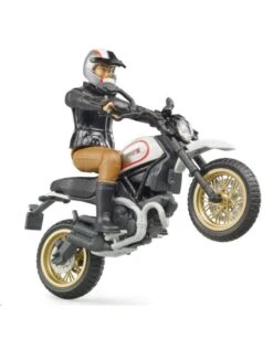 Bruder 63051 - Ducati Scrambler Sled En Berijder -Miniatuur Speelgoed Winkel bruder bruder 63051 ducati scrambler sled en berij 2