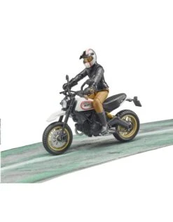 Bruder 63051 - Ducati Scrambler Sled En Berijder -Miniatuur Speelgoed Winkel bruder bruder 63051 ducati scrambler sled en berij 5