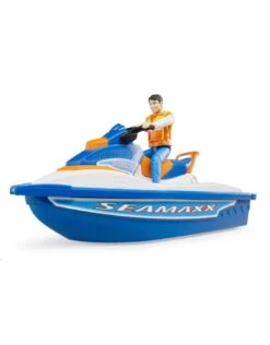 Bruder 63150 - Waterschooter Met Speelfiguur -Miniatuur Speelgoed Winkel bruder bruder 63150 waterschooter met speelfiguur 2