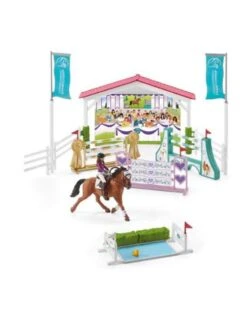 Schleich Horses 42440 - Horse Club Vriendschappelijke Paardenwedstrijd -Miniatuur Speelgoed Winkel schleich schleich horses 42440 horse club vriendsc 2