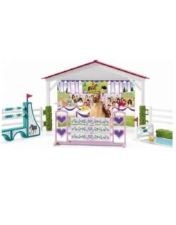 Schleich Horses 42440 - Horse Club Vriendschappelijke Paardenwedstrijd -Miniatuur Speelgoed Winkel schleich schleich horses 42440 horse club vriendsc 3