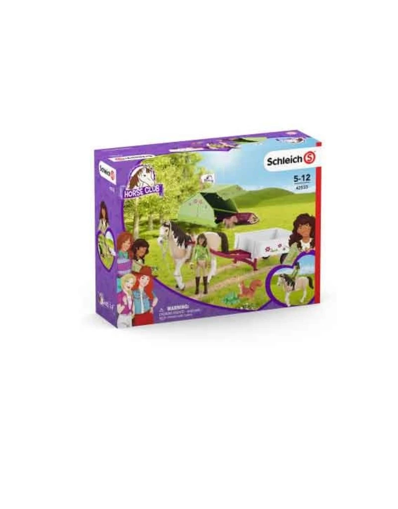 Schleich Horses 42533 - Horse Club Sarah's Camping Avontuur 2 Schleich Horses 42533 - Horse Club Sarah's Camping Avontuur - Afbeelding 2