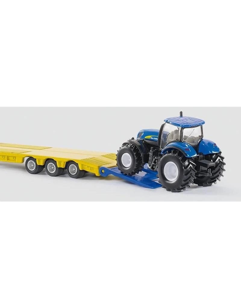 Siku 1805 - Dieplader Met New Holland Tractors 1:87 2 Siku 1805 - Dieplader Met New Holland Tractors 1:87 - Afbeelding 2