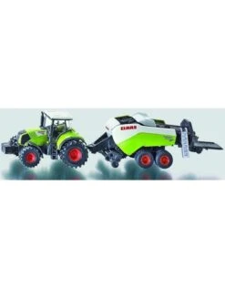 Siku 1852 - Claas Axion Met Claas Balenpers 1:87