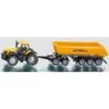 Siku 1858 - JCB 8250 Met Dolly En Halfpipe Trailer 1:87