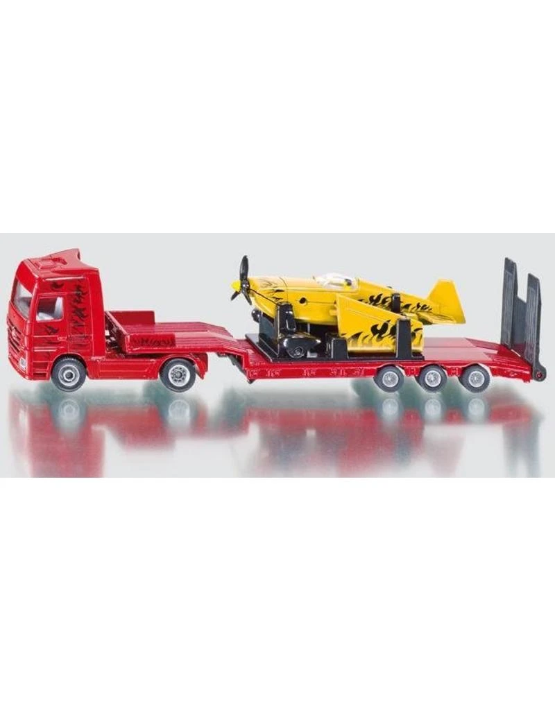 Siku 1866 - Vrachtwagen Met Sportvliegtuig 1:87 1 Siku 1866 - Vrachtwagen Met Sportvliegtuig 1:87