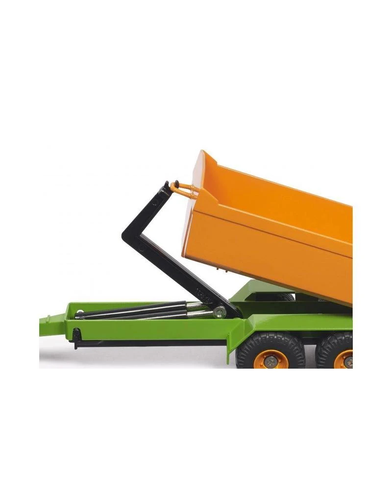 Siku 1989 - Fendt Met Haaklifttrailer En Kantelbak 1:50 2 Siku 1989 - Fendt Met Haaklifttrailer En Kantelbak 1:50 - Afbeelding 2