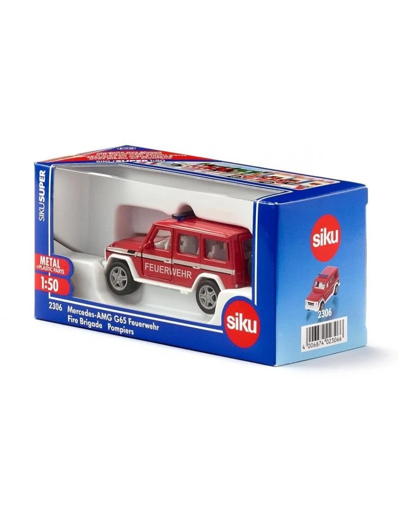 Siku 2306 - Mercedes-AMG G 65 Brandweer 1:50 2 Siku 2306 - Mercedes-AMG G 65 Brandweer 1:50 - Afbeelding 2