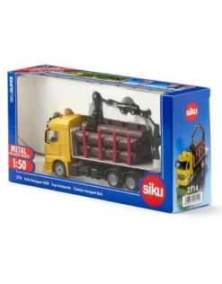Siku 2714 - Auto Met Laadkraan En Boomstammen 1:50 -Miniatuur Speelgoed Winkel siku siku 2714 auto met laadkraan en boomstammen 1 3