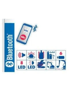 Siku 6741 - App-control Liebherr R980 SME Graafmachine Met Rupsbanden (excl Afstandsbediening) 1:32 -Miniatuur Speelgoed Winkel siku siku 6741 app control liebherr r980 sme graaf 6