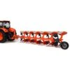 Universal Hobbies 4932 - Kubota RM3005V - 6 Schaar Wentelploeg 1:32
