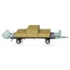 Wiking 77831 - Oehler 2-assige Hooibalen Transporter 1:32