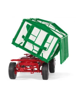 Wiking 77866 - Kröger Twee-assige Driezijdige Kipwagen HKD 302 - Wit 1:32 -Miniatuur Speelgoed Winkel wiking wiking 77866 kroeger twee assige driezijdig 2